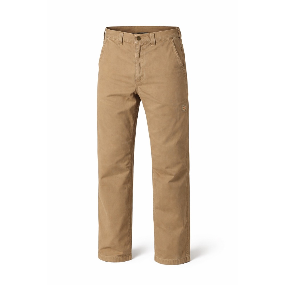 Carhartt Men's Khaki Work Pants 34x32 Tan Straight Leg Utility Pants